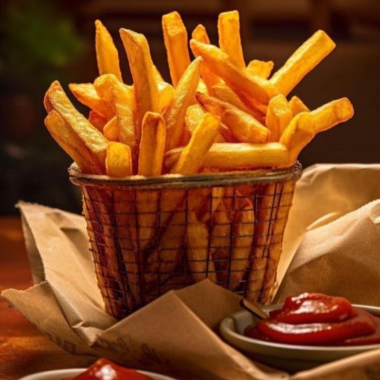 سیب زمینی سرخ کرده ساده